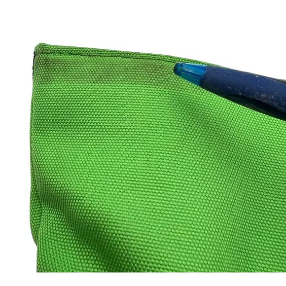 Womens Handbag Tote Jackie Studio C Geometric Pattern Pockets Black Green - Picture 9 of 15